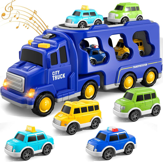 Transport truck Blue
