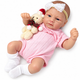 17" Realistic Reborn Baby Doll - Hand-Painted, Blue Eyes thumbnail 3