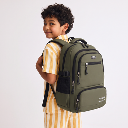 Adult backpack interior with laptop sleeve