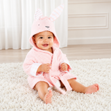 Baby Hooded Bath Towel — Soft Animal Design Bath Poncho for Babies & Toddlers thumbnail 3