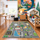 Kids City Road Play Rug – Car Play Mat thumbnail 3