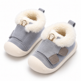 Baby Cartoon Fleece Boots, Warm Soft Sole Outdoor Shoes thumbnail 6