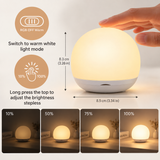 Silicone Touch Night Light for Feeding & Nursery thumbnail 4