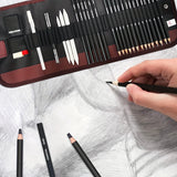 Professional Sketch Set – 29 or 60 Piece Drawing Kit thumbnail 2