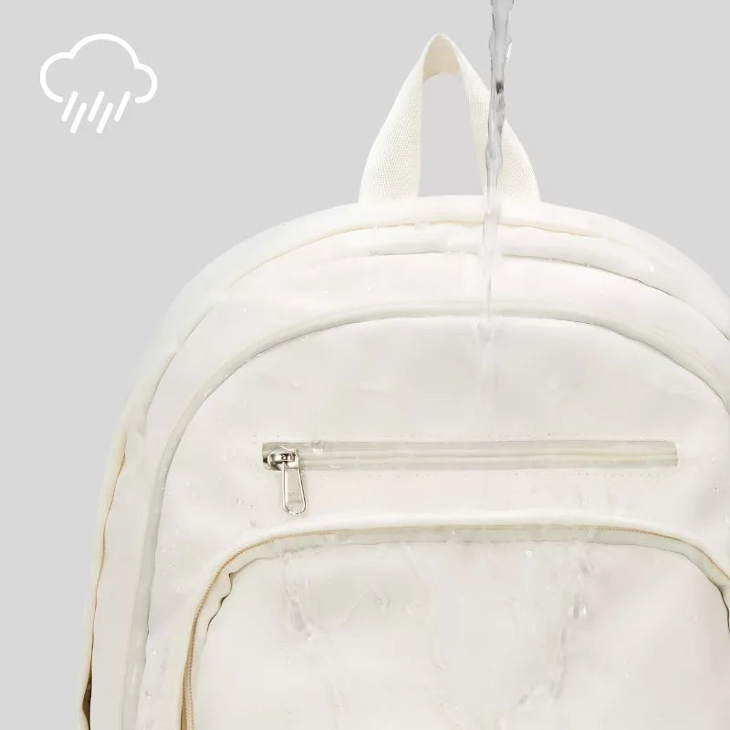 Backpack open main compartment