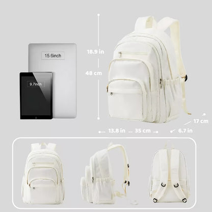 Kids school backpack side view