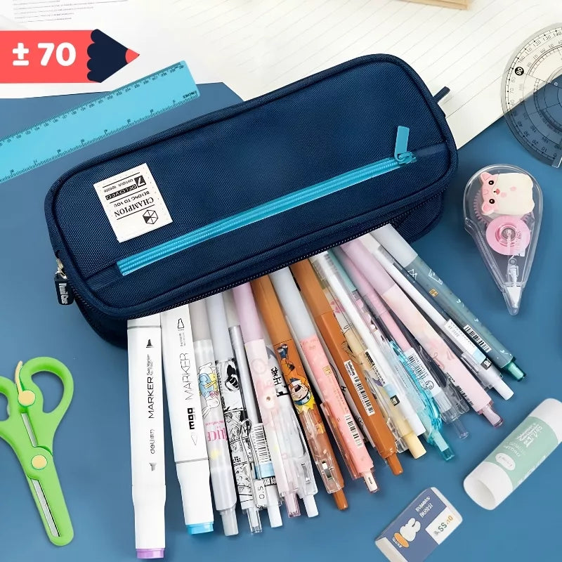 Pencil case ruler pocket