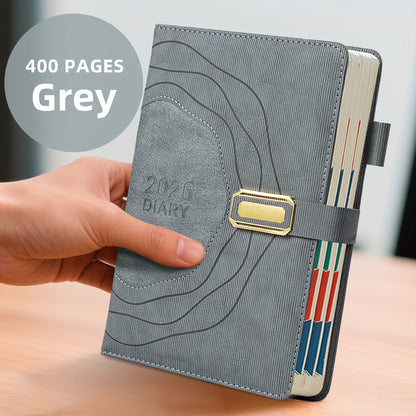 Daily planner grey cover
