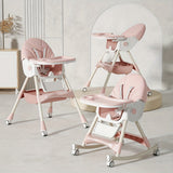 FeediMate 4-in-1 Convertible Baby High Chair with Tray & 5-Point Harness thumbnail 3