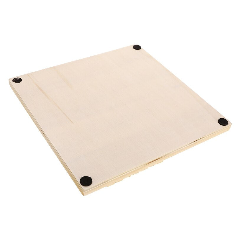 Wooden math board game