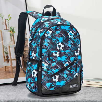 Football backpack interior