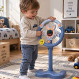 Kids Pretend Driving Steering Wheel Toy with Light & Sound thumbnail 5