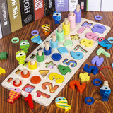 Montessori Fishing & Math Board | Wooden Educational Toy for Kids thumbnail 3