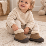 Baby Soft Suede Snow Boots with Faux Fur Cuff thumbnail 4