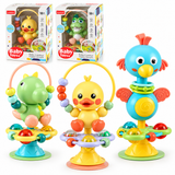 Baby High Chair Suction Spinner Toy – Cartoon Rattle thumbnail 6