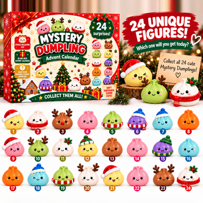 Advent Calendar with 24 Surprises - Mystery Dumpling
