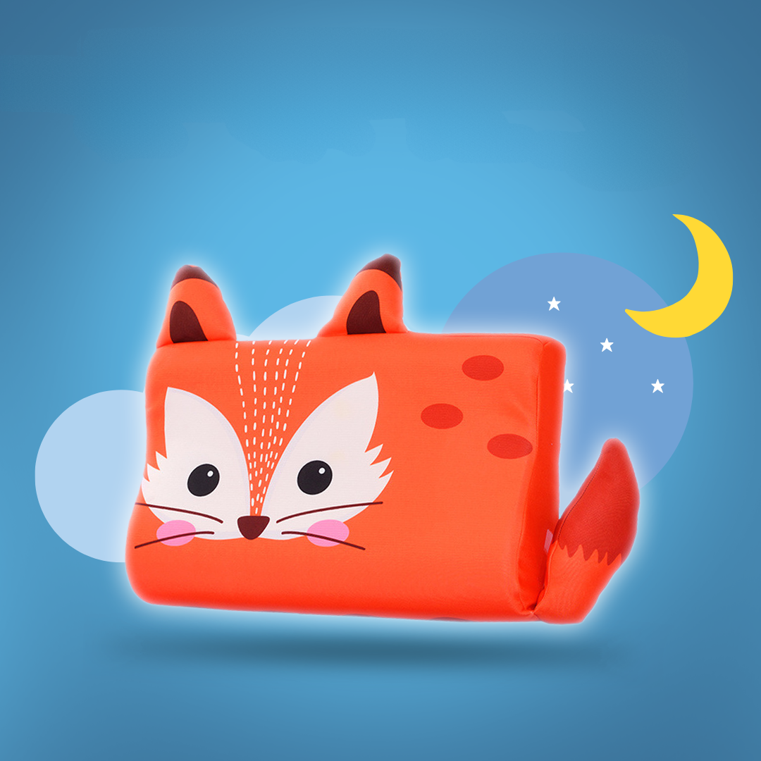 Fox animal toddler pillow