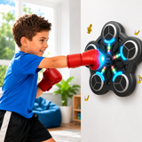 Bluetooth Boxing Trainer Wall Target with Music & LED Lights thumbnail 1