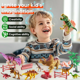 DinoWorld Realistic Dinosaur Head Playset | Creative Role-Play Toy thumbnail 5