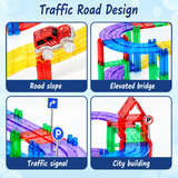 Magnetic Building Set with Creative Tracks thumbnail 6