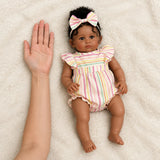60cm Reborn Baby Doll with Curly Hair thumbnail 6
