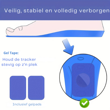 Kids shoe insole side profile showing cushioning