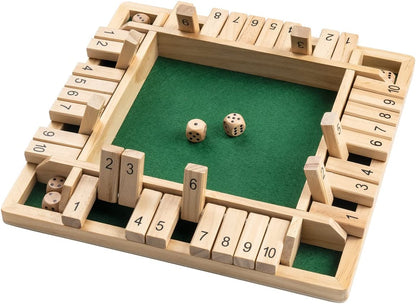 Wooden math board game for kids