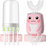 Kids Sonic Electric Toothbrush Set | 360° U-Shape + Case thumbnail 2