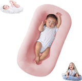 Baby Lounger Pillow | Cotton Newborn Nest, 0–24 Months thumbnail 3