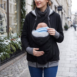 Babywearing Kangaroo Hoodie | Parent Carrier Sweatshirt thumbnail 6