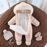 Cosy Baby Winter Jumpsuit | Padded Warm One-Piece thumbnail 6