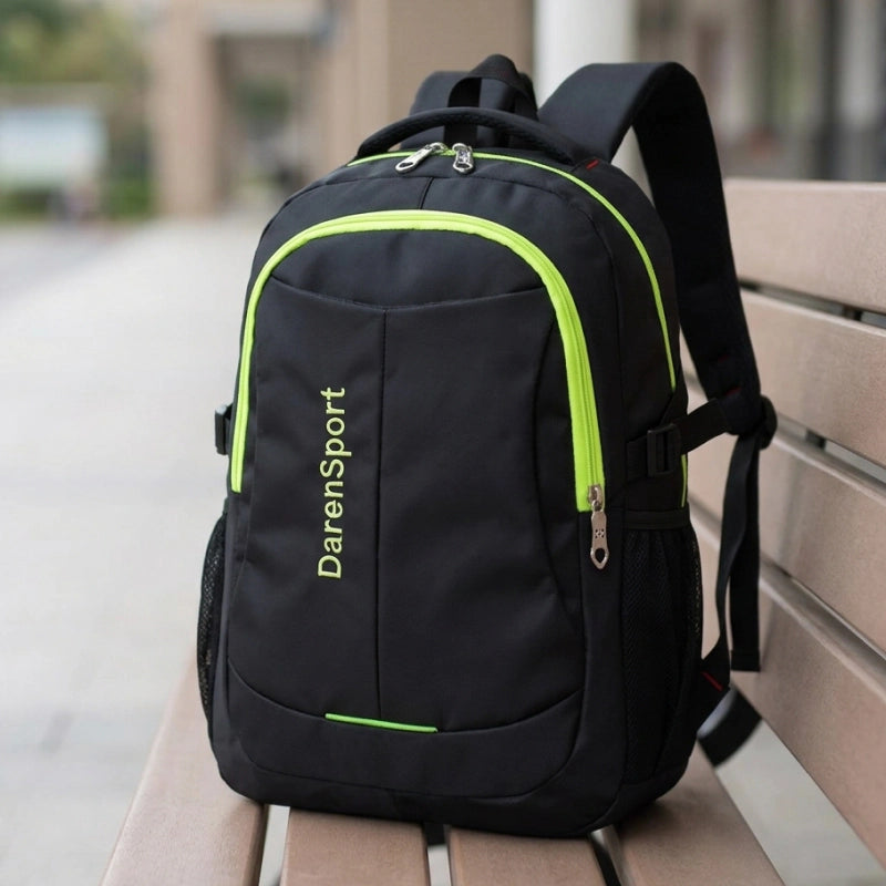 Lightweight waterproof oxford school backpack main view