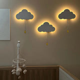 Kids Wall Night Light | Cloud & Hot Air Balloon Nursery Lamp thumbnail 5