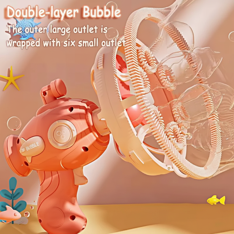 Bubble gun features overview