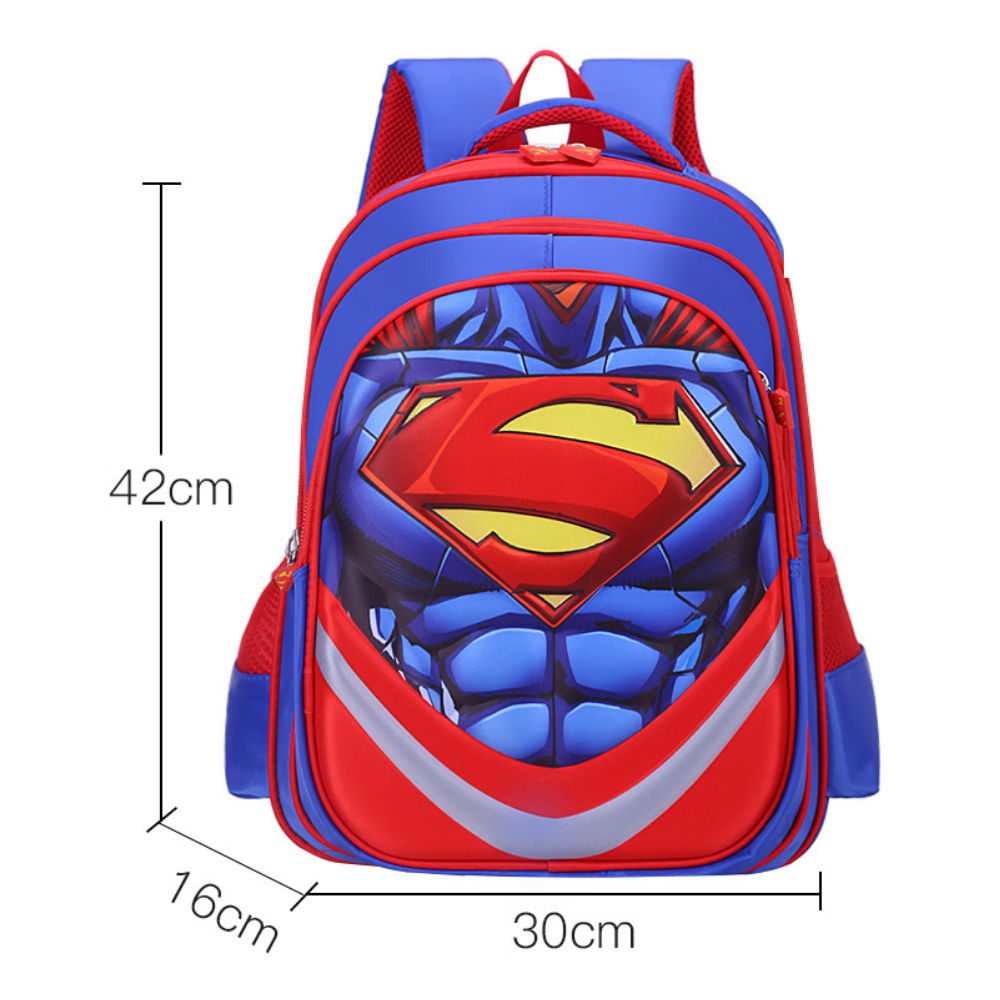 Superhero 3D backpack large