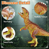 DinoWorld Realistic Dinosaur Head Playset | Creative Role-Play Toy thumbnail 6