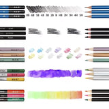 83-Piece Pencil Art and Drawing Kit thumbnail 4