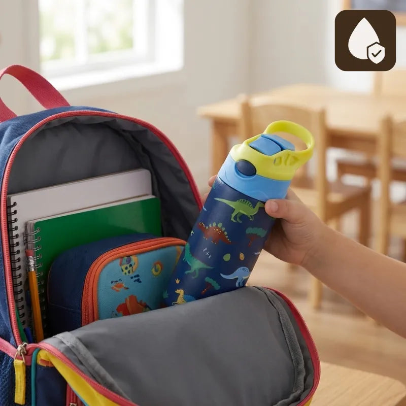 350ml water bottle in use