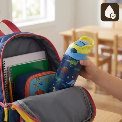 350ml water bottle in use