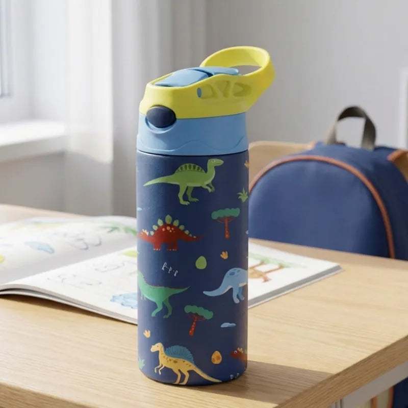 350ml insulated kids water bottle main view