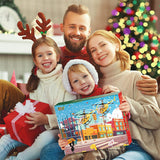 Construction Advent Calendar with Toy Vehicles & Play Mat thumbnail 4