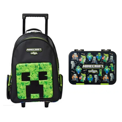 Kids trolley backpack with lunch box bundle