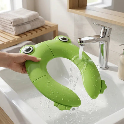 Frog potty seat travel size