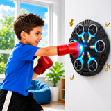 Bluetooth Boxing Trainer Wall Target with Music & LED Lights thumbnail 6