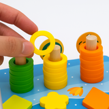 Montessori Fishing & Math Board | Wooden Educational Toy for Kids thumbnail 4
