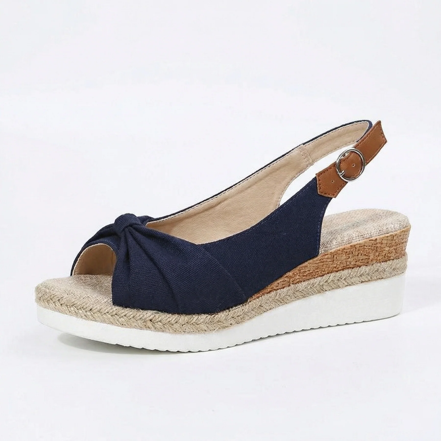 Ergonomic Wedge Sandals Women – Adjustable Strap & Arch Support, Summer Patio Comfort Canada