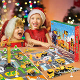 Construction Advent Calendar with Toy Vehicles & Play Mat thumbnail 5