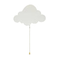 Kids Wall Night Light | Cloud & Hot Air Balloon Nursery Lamp