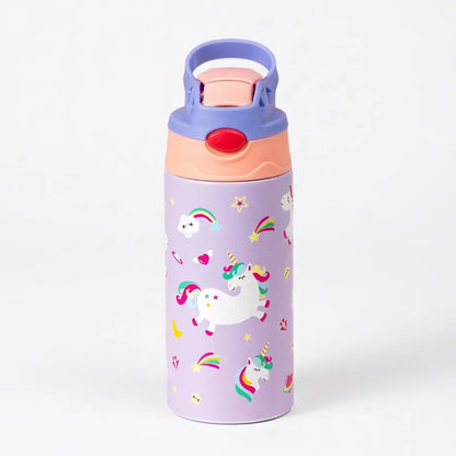 350ml water bottle unicorn design