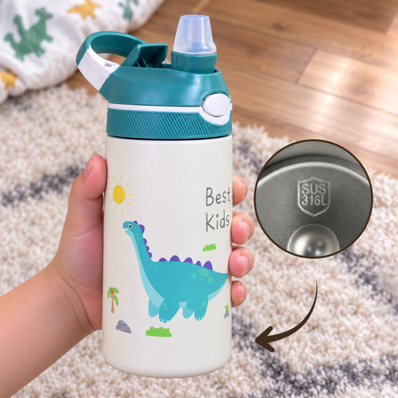 400ml water bottle carry handle